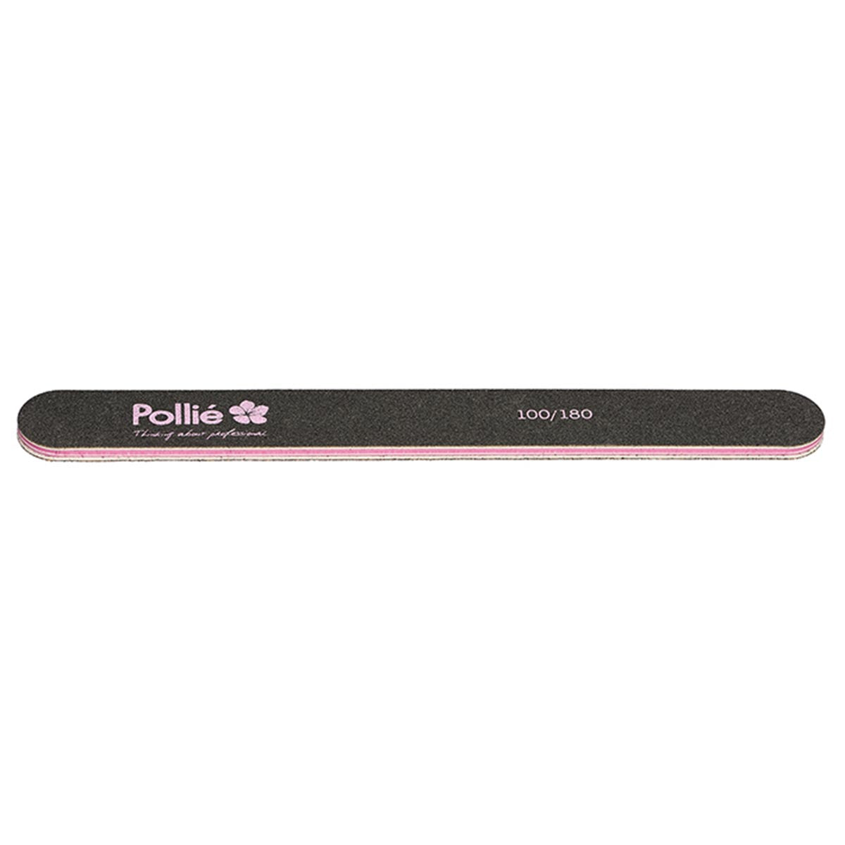 Pollie Negro Recto Lima 100/180 19X178Mm Con Bolsa 1Un