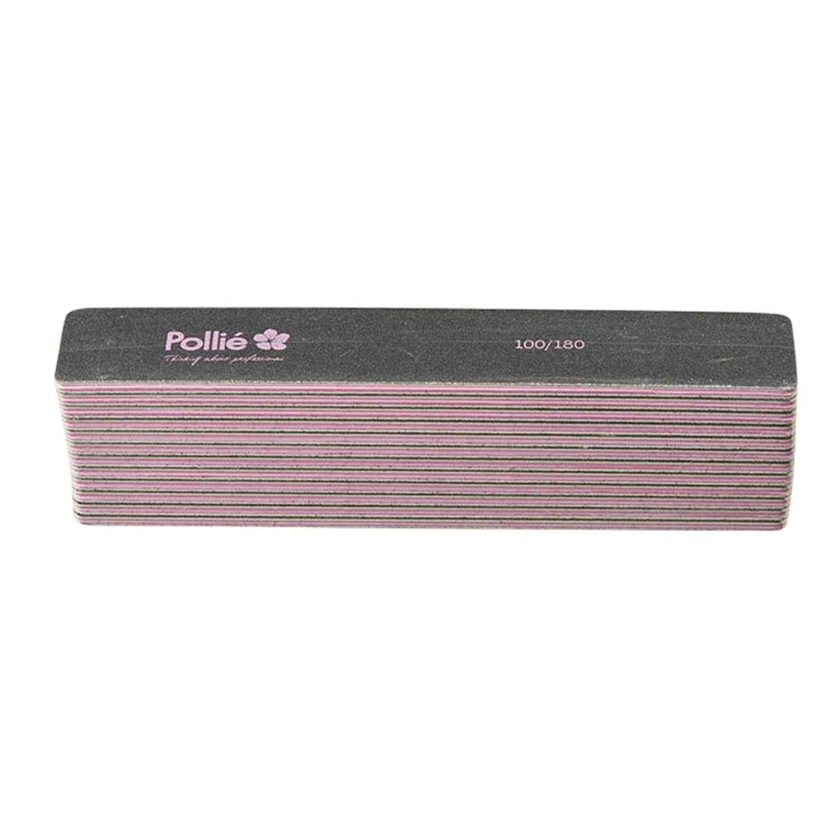 Pollie Negro Cuadrado Lima 100/180 28X178Mm Con Bolsa 1Un