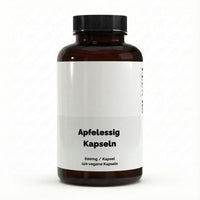 Cápsulas de Extrato de Vinagre de Maçã (600 mg por cápsula) – 120 cápsulas veganas
