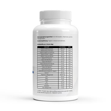 Gomas multivitamínicas e minerais premium - 60 unidades.