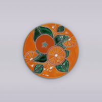 Algarve Orange Blossom Ceramic Coaster