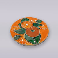 Algarve Orange Blossom Ceramic Coaster