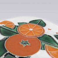 Algarve Orange Harvest Ceramic Coaster