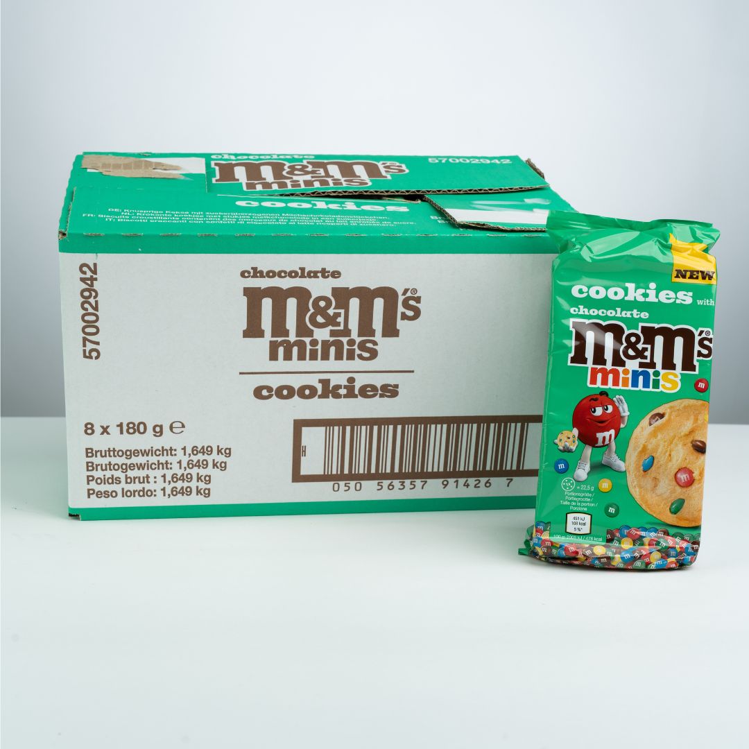 M&M´s mini Cookies 180g