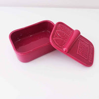 Hand-painted Ceramic Soap Box - Sardines