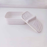 Hand-painted Ceramic Soap Box - Sardines