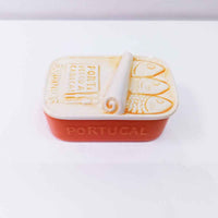 Hand-painted Ceramic Soap Box - Aguada Edition