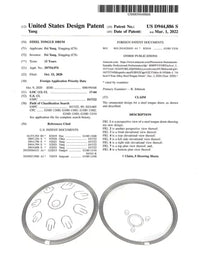 Tambor de lingueta e handpan Hluru com 9 notas - Ré menor