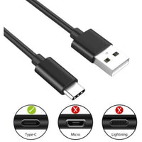 Cabo USB 2.0 Type-A > Type-C 3A