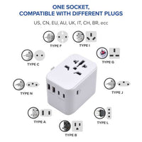 Ewent Adaptador de viagem universal - EW1470