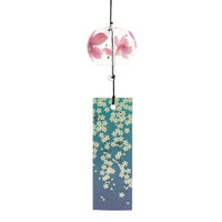 Sino japonês de cristal Furin - Sakura