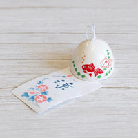 Furin Sino de Cerâmica Rankaku - Peixe Dourado