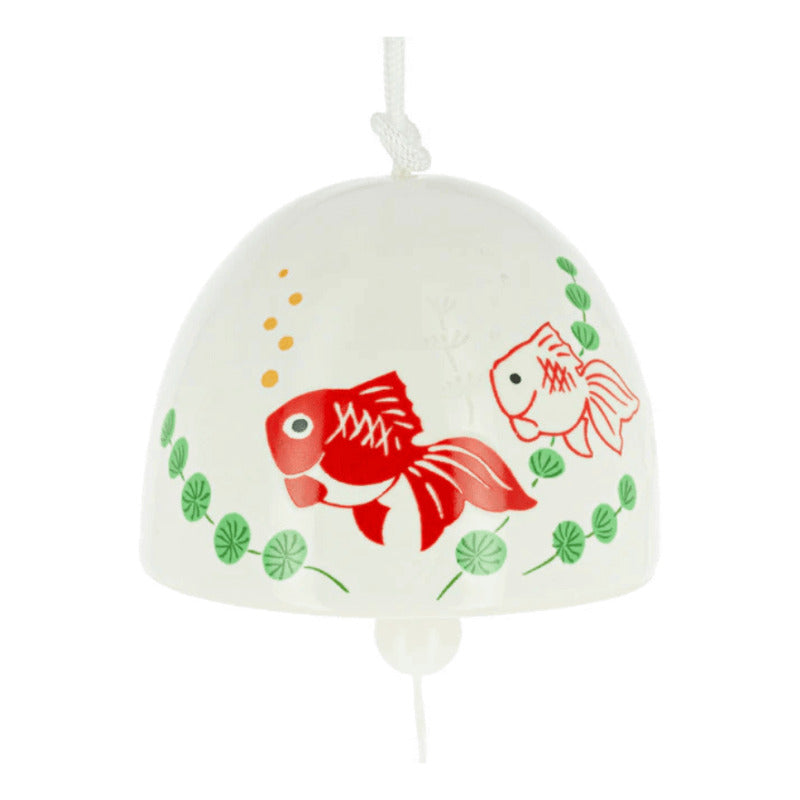 Furin Sino de Cerâmica Rankaku - Peixe Dourado