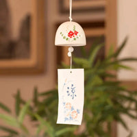 Sino japonês de cerâmica Furin - Peixe dourado