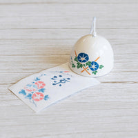 Furin Sino de Cerâmica Rankaku - Glória da Manhã
