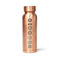 Garrafa de água em Cobre 500 ml - 7 Chakras