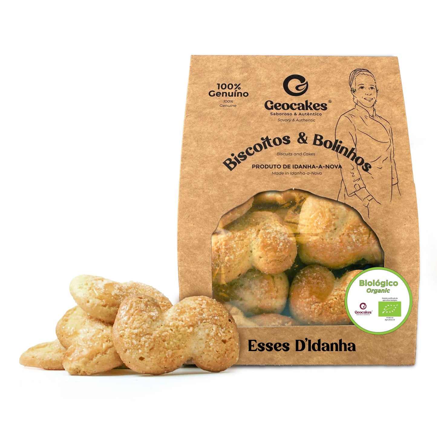 Esses d'Idanha Biológicos da Beira Baixa - Biscoitos Artesanais | Geocakes