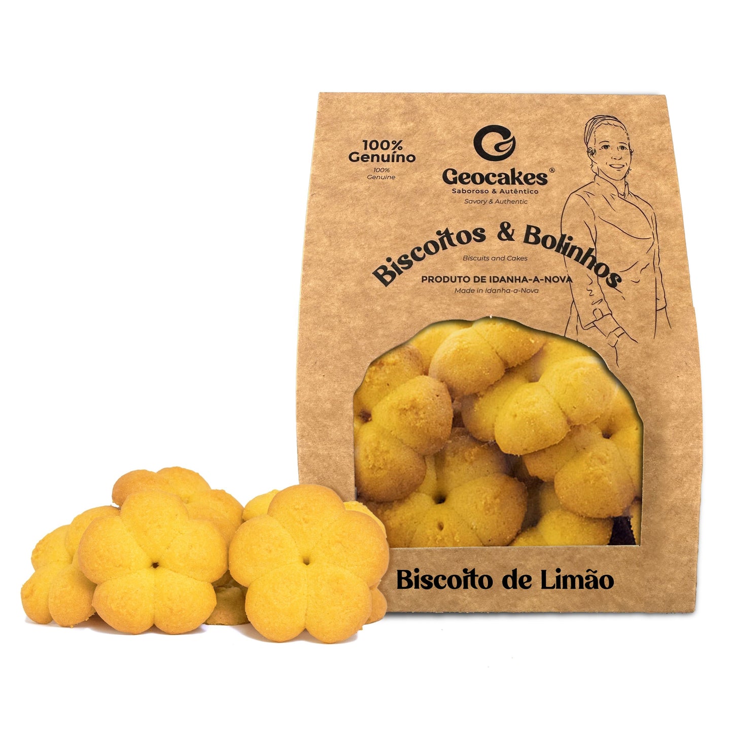 Biscoitos de Limão Artesanais da Beira Baixa | Geocakes