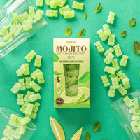 Gomas C/Álcool - Mojito Cocktail Box 70g