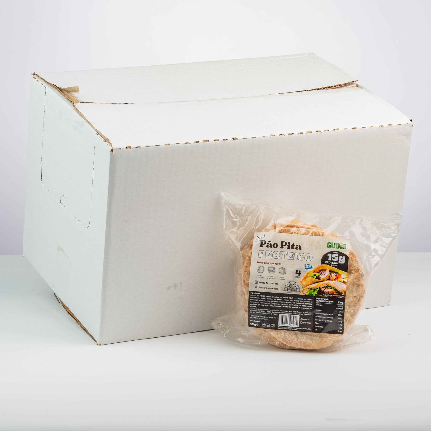 Pão Pita Proteico 420g