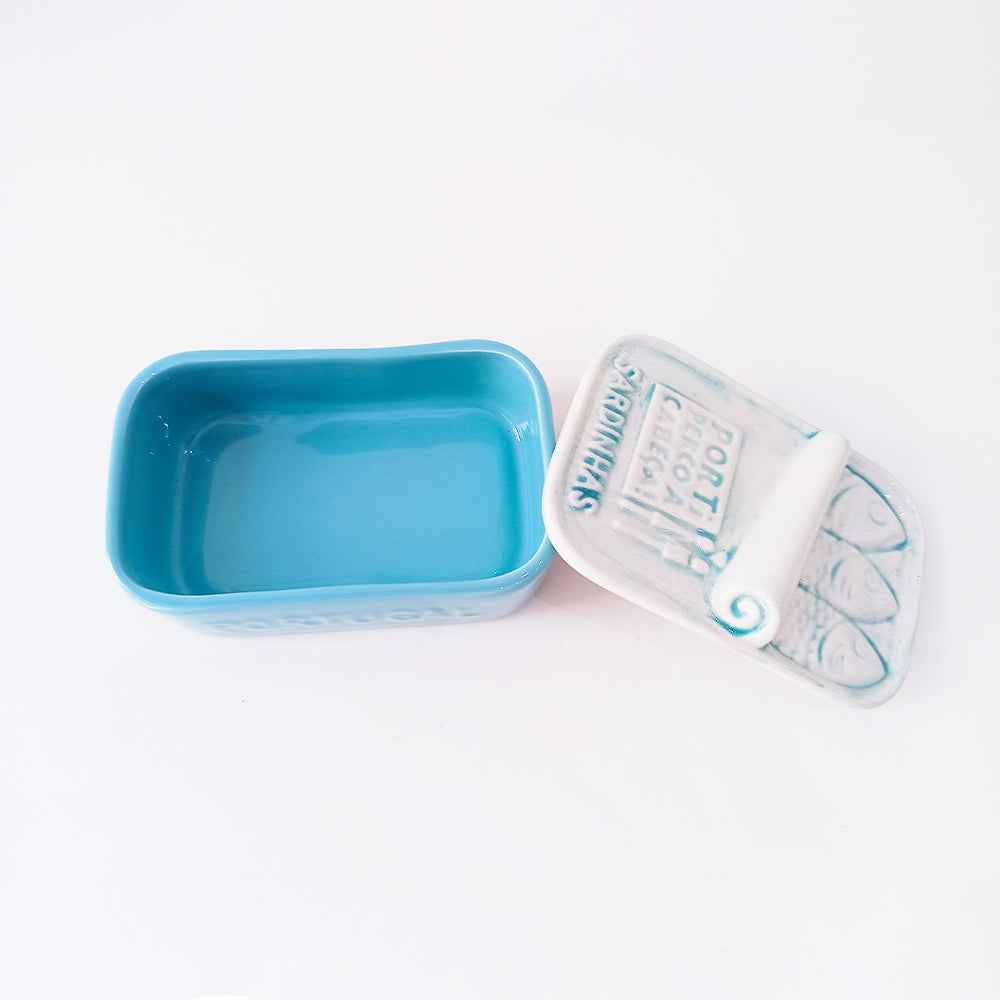 Hand-painted Ceramic Soap Box - Aguada Edition