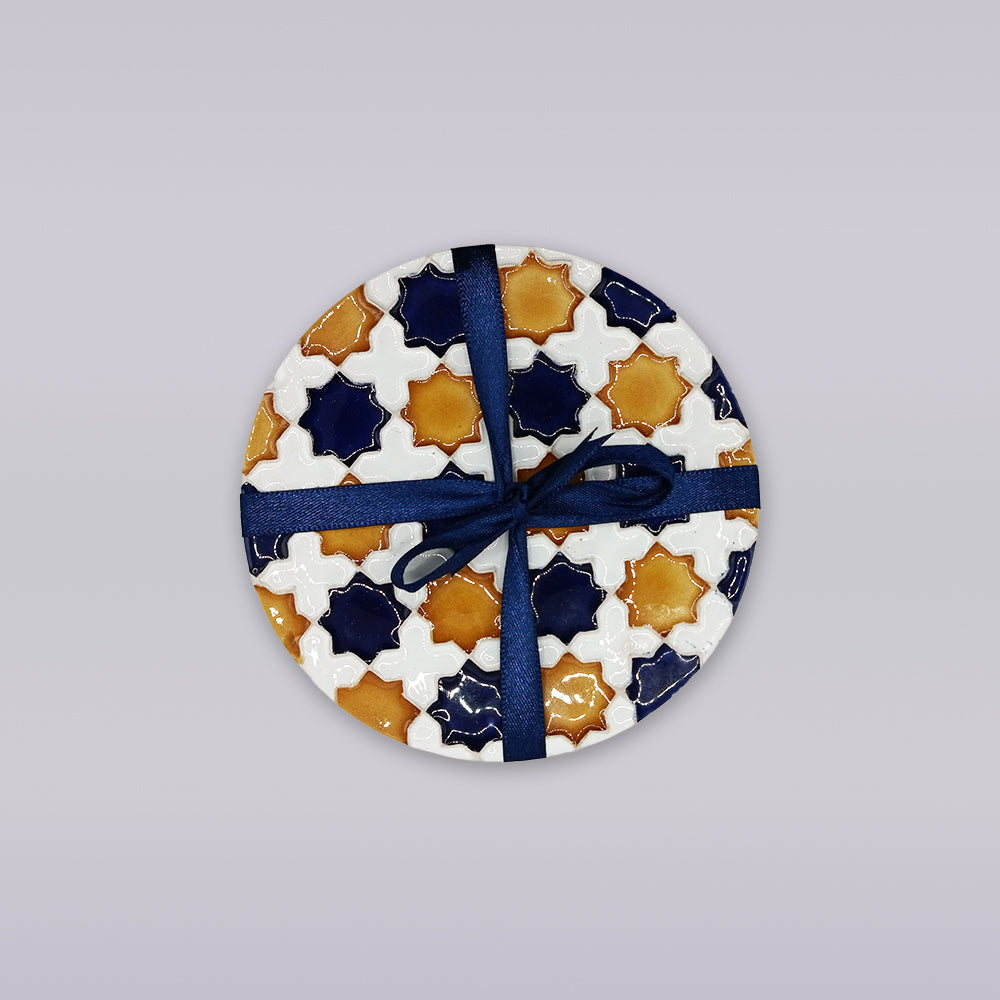 Heritage Star Mosaic Coaster