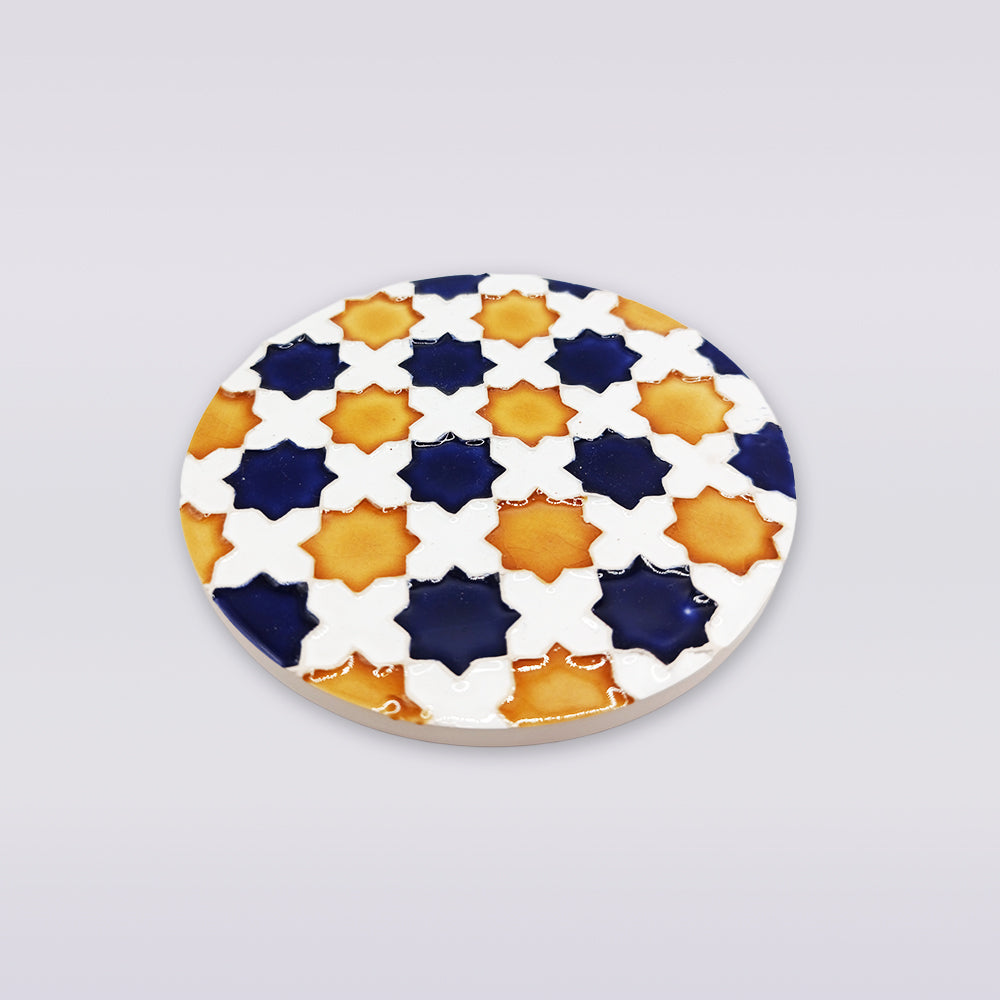 Heritage Star Mosaic Coaster