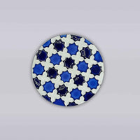Heritage Blue Star Mosaic Coaster