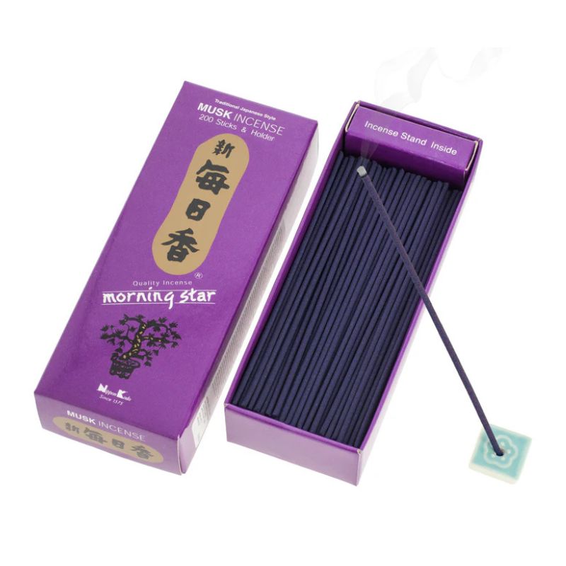 Incenso japonês Morning Star - Musk