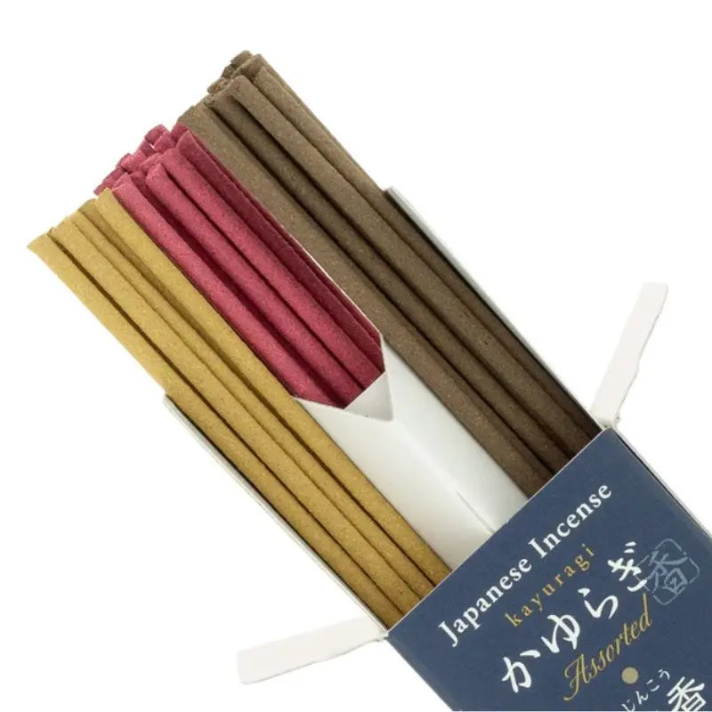 Incenso japonês Kayuragi - 3 Fragrâncias
