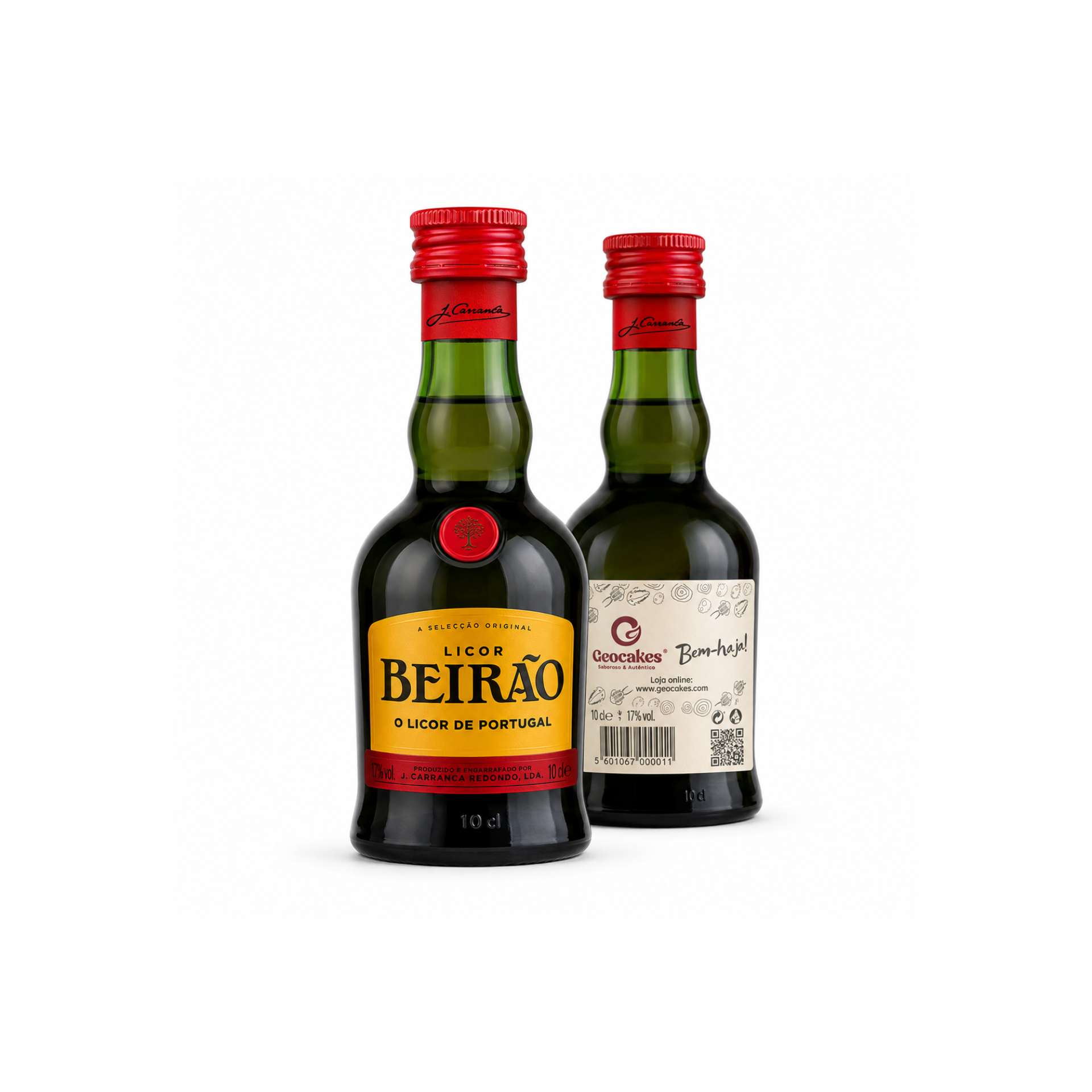 Miniatura de Licor Beirão, Português Autêntico 50ml