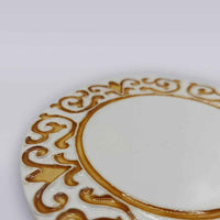 Manueline Golden Crest Ceramic Coaster