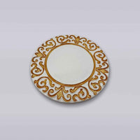 Manueline Golden Crest Ceramic Coaster