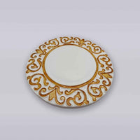 Manueline Golden Crest Ceramic Coaster