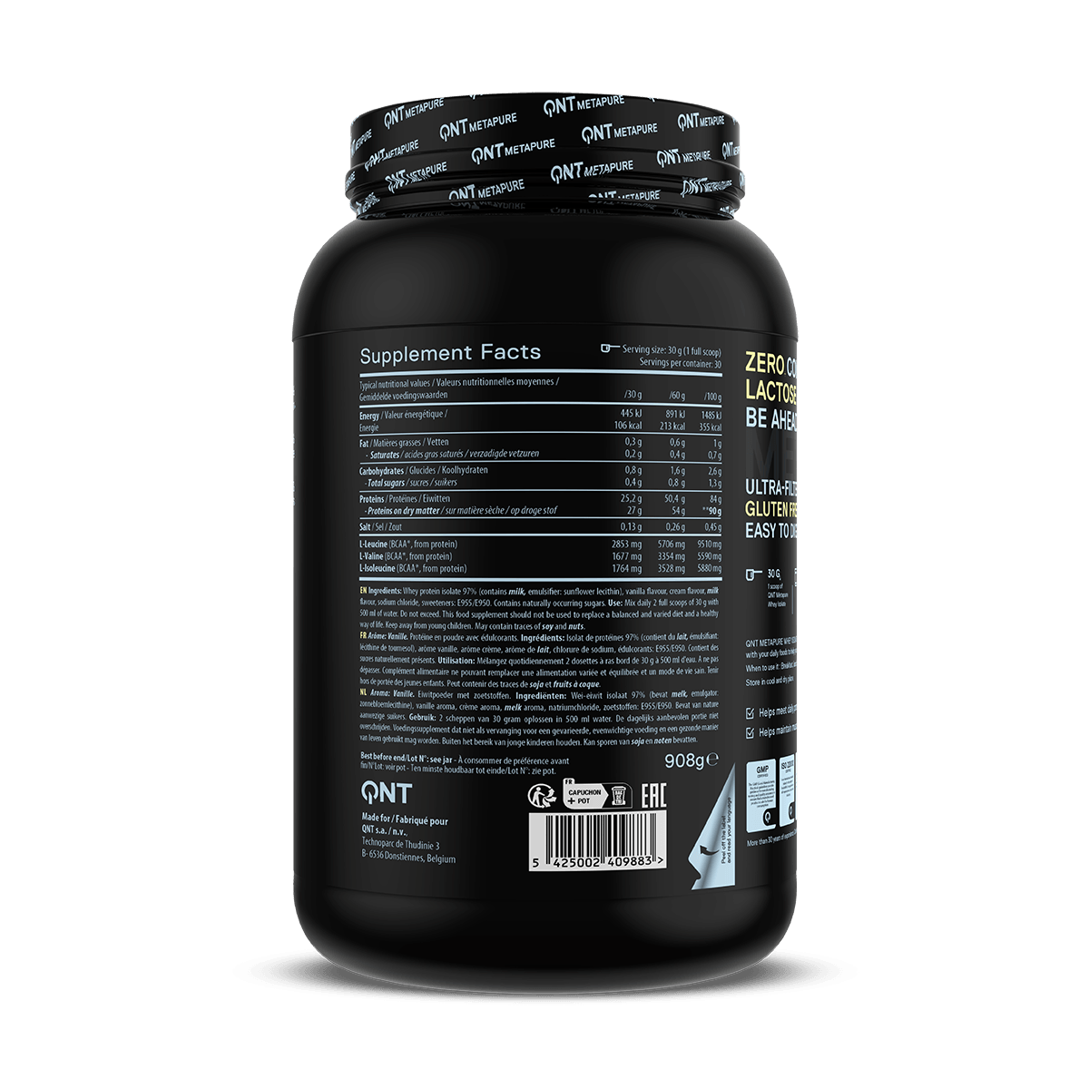 ISO Whey Protein ZERO - Baunilha 908g