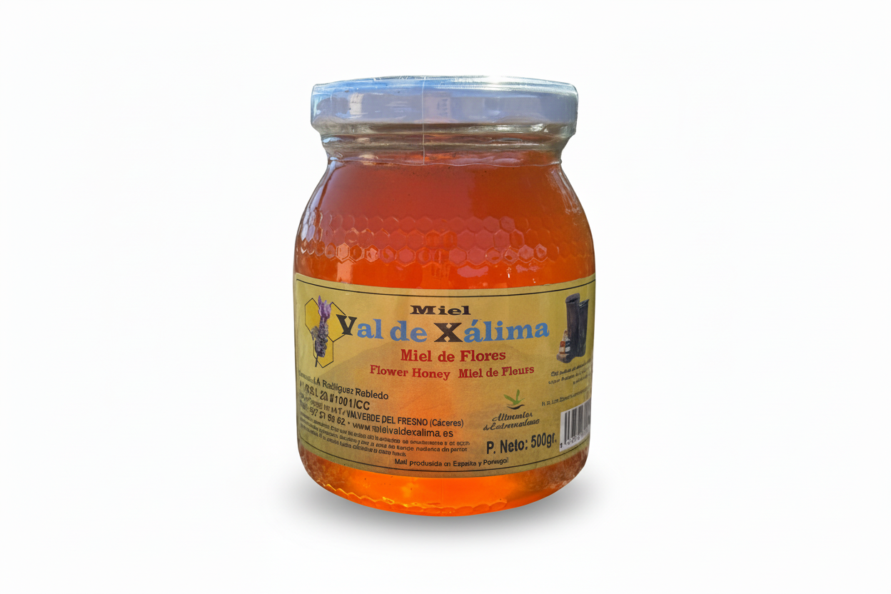 Mel de Flores Natural 500g - Floral e Silvestre da Serra da Gata