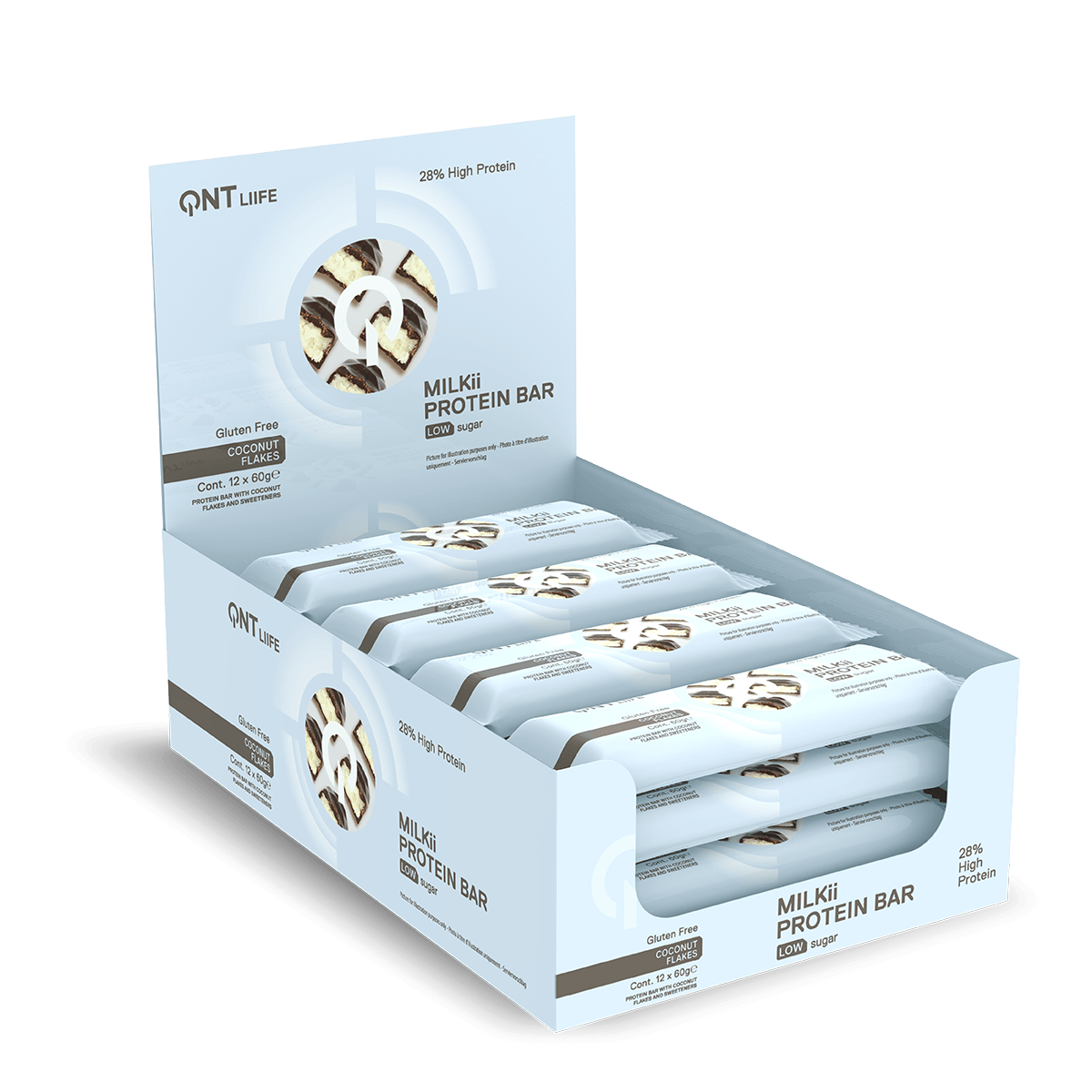 Milkii Protein Bar Coconut Flakes 60g