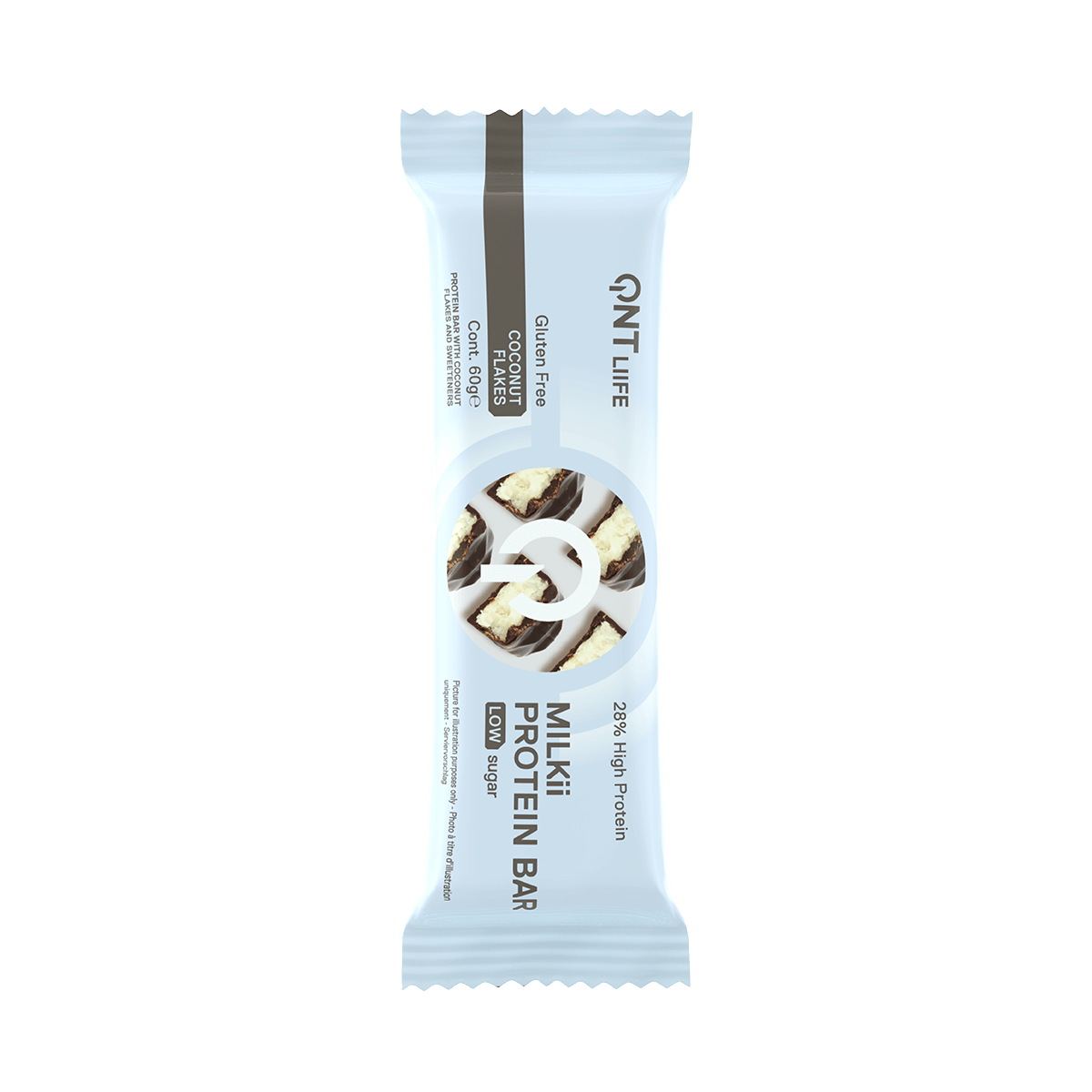 Milkii Protein Bar Coconut Flakes 60g