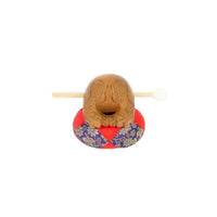 Mokugyo em Madeira - 10,5 cm