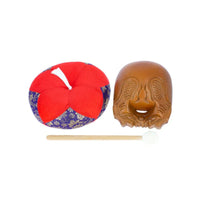 Mokugyo em Madeira - 15 cm