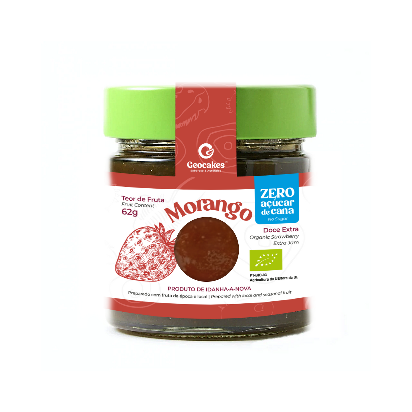 Doce Extra BIOLÓGICO de Morango ZERO