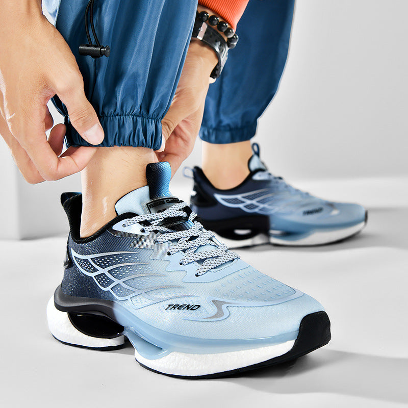 Ténis masculino super leves e confortáveis para corrida ao ar livre