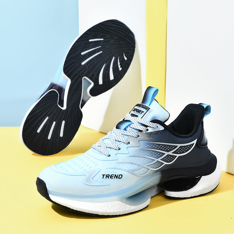 Ténis masculino super leves e confortáveis para corrida ao ar livre