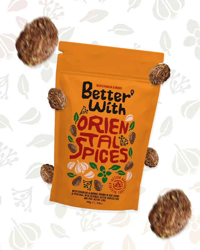 Amêndoas de Idanha com 5 Especiarias - 140g