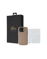 Blir Leather Luxe - Capa Leather com Magsafe para Iphone 16 Pro Max