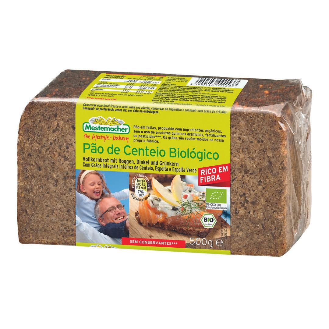 Pão Biológico de Centeio 500g