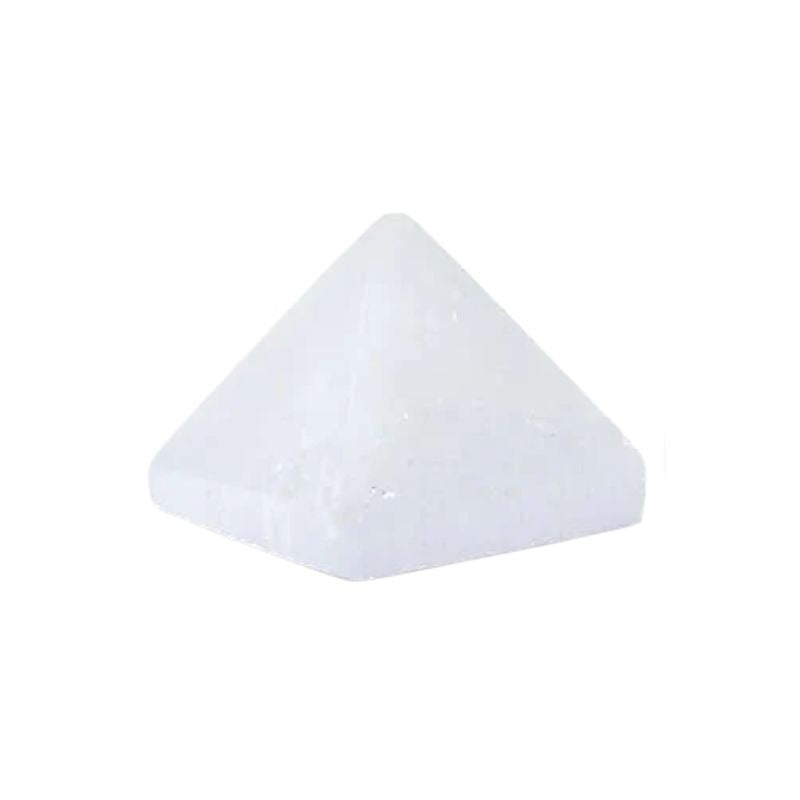 Pirâmide de Selenita natural - 5 cm