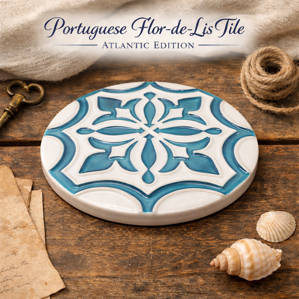 Portuguese Flor-de-Lis Tile – Atlantic Edition