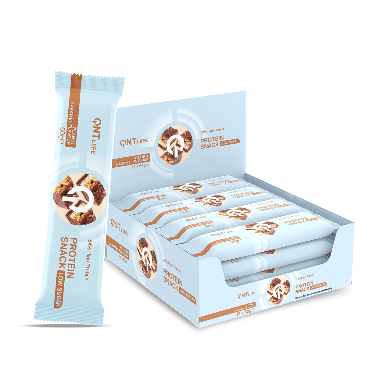 Barra Proteica - Low Sugar Peanut Caramel 60g