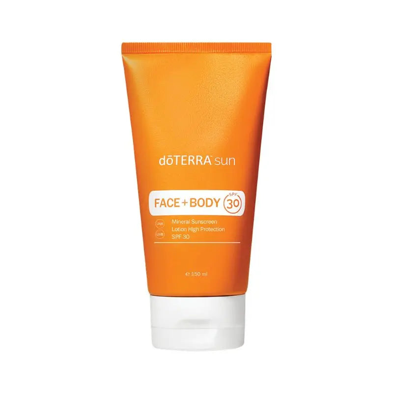 Protetor solar mineral rosto + corpo doTERRA